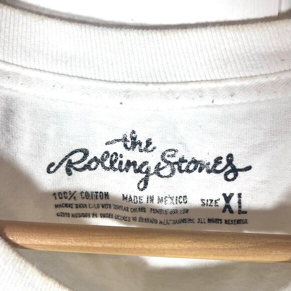 The Rolling Stones Brazil Tongue Men’s T Shirt Size XL - Picture 4 of 5